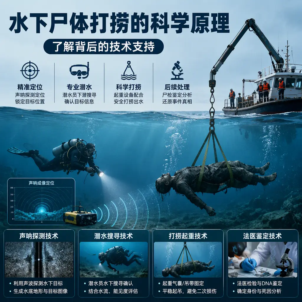 铁岭水下尸体打捞的科学原理，了解背后的技术支持